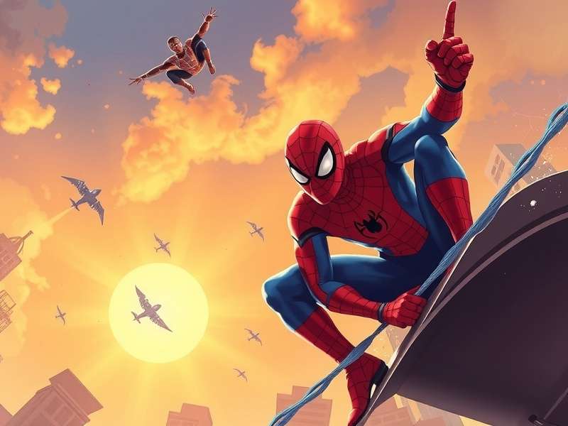 Spider Man game characters including Peter Parker and Miles Morales