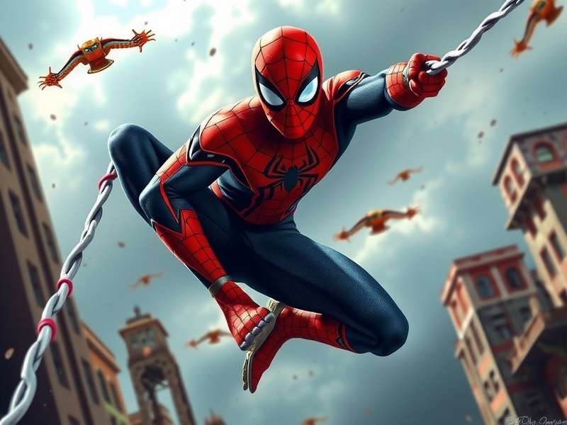 Classic Comic Style Spider-Man Wallpaper