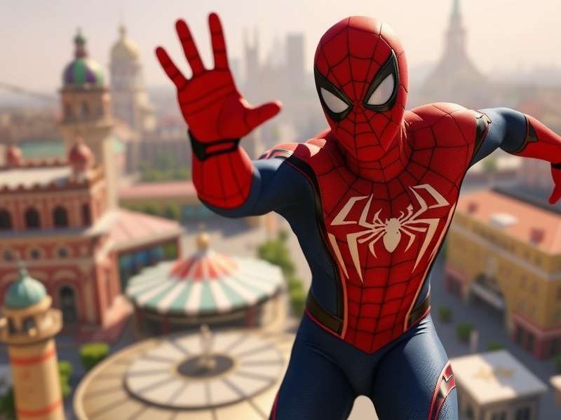 Spider-Man: Into the Spider-Verse character collage showing Miles Morales and other Spider-People