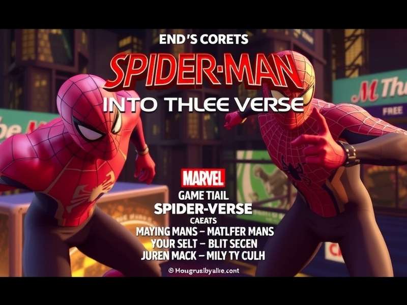 Spider-Man 2099 in the post-credits scene of Into the Spider-Verse