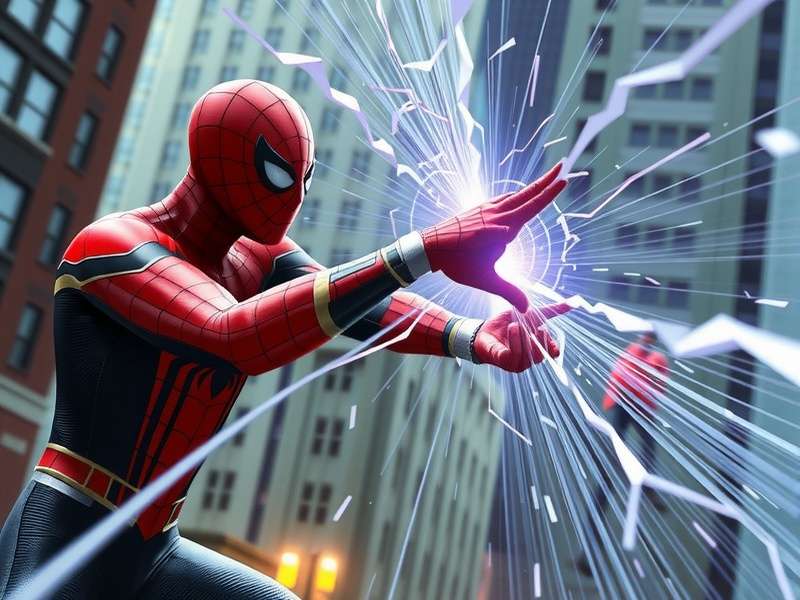 Spider-Man 3 Peter Parker fighting Harry Osborn as New Goblin