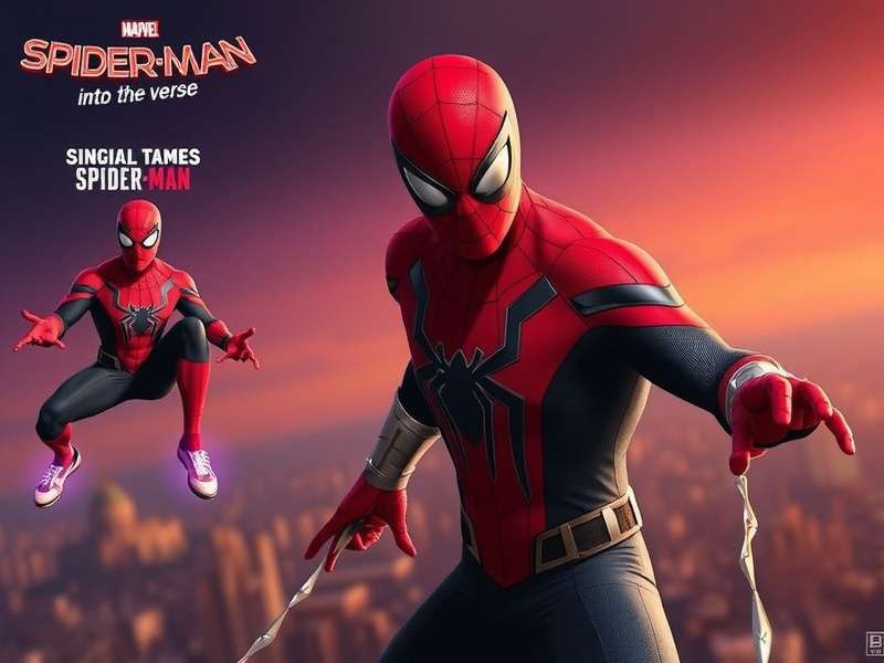 Miles Morales as Spider-Man in Into the Spider-Verse