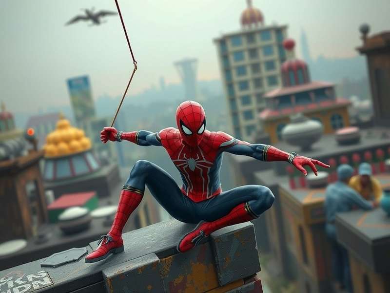 Multiple Spider-Man variants from Across the Spider-Verse in games