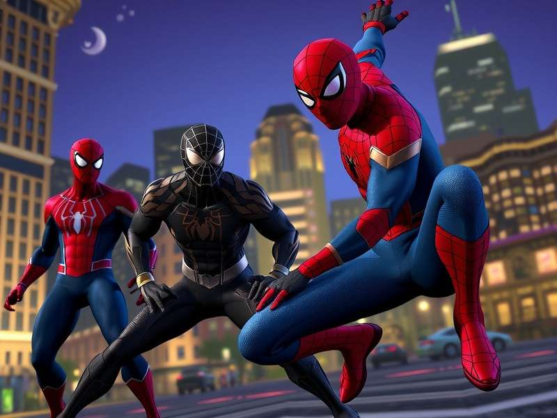 Spider-Man Noir in black and white