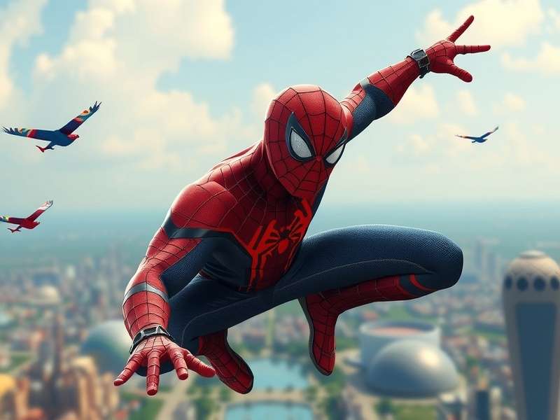 Evolution of Spider-Man movies from Tobey Maguire to Tom Holland and animated versions