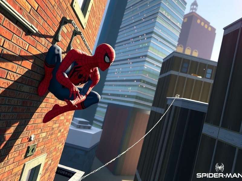 Spider-Man Remastered swinging through New York City