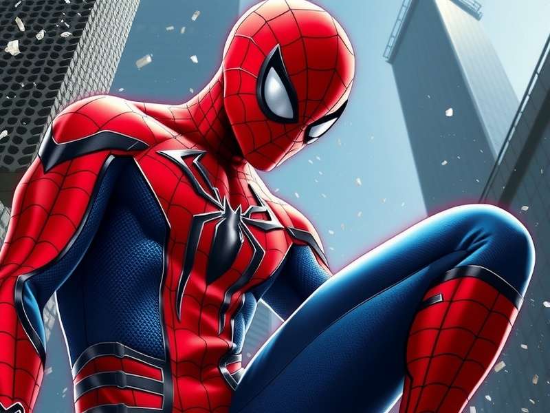 Spider Man wearing different costumes