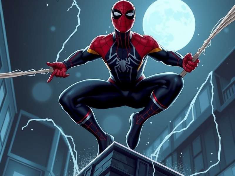 Solitario Spider Man game interface showing cards and Spider-Man themed design