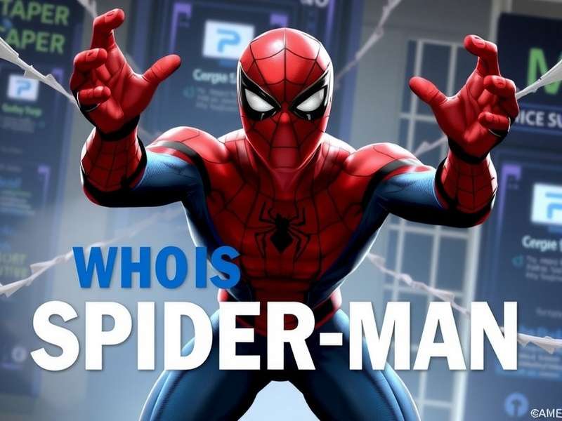 Classic panel from Amazing Fantasy #15 showing Spider-Man's first appearance