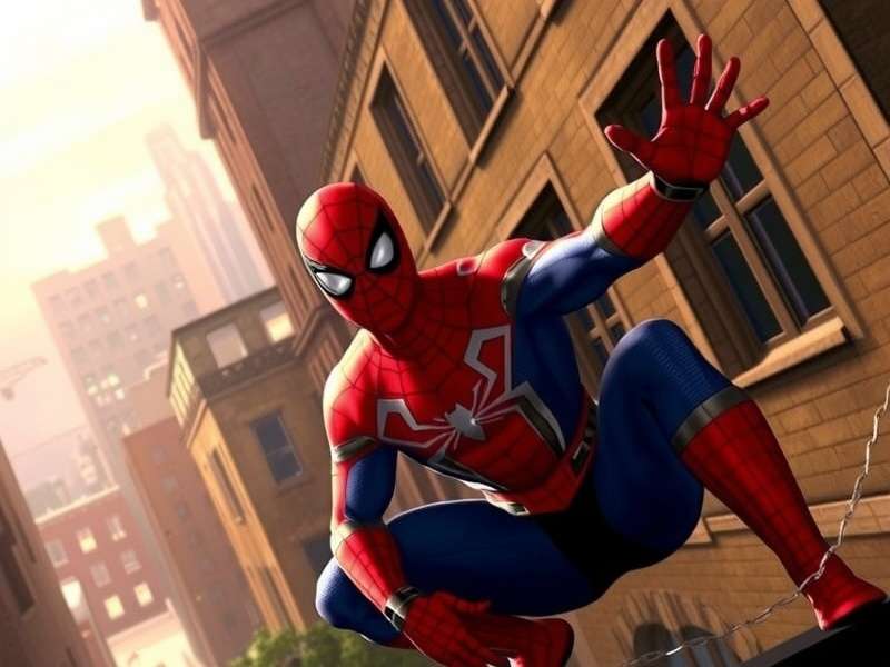 Evolution of Spider-Man in films from 2002 to 2023 showing different actors