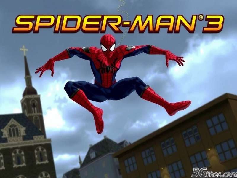 Spider-Man 3 PS2 game map showing New York City districts