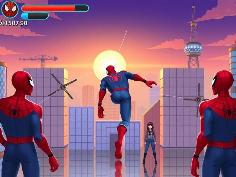 Collage of Spider-Man videos from games, movies, and memes