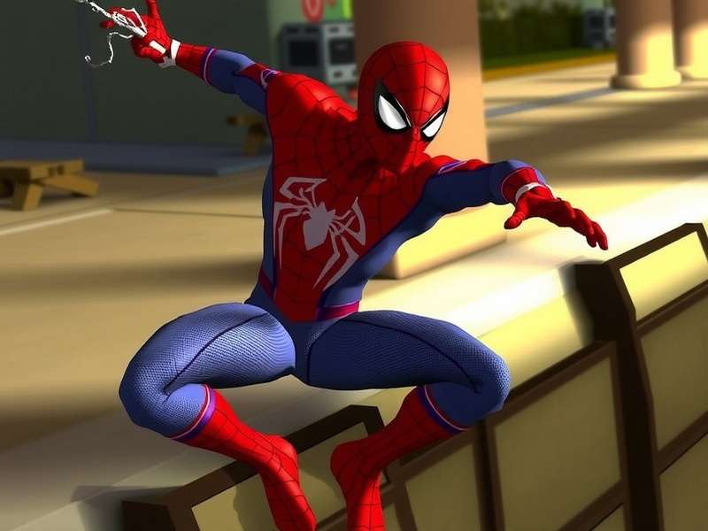 Spider-Man 3 final battle scene with symbiote and city destruction