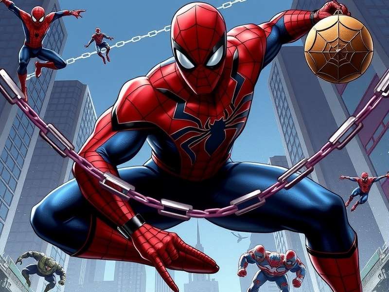 Spider-Man promotional art for upcoming DLC