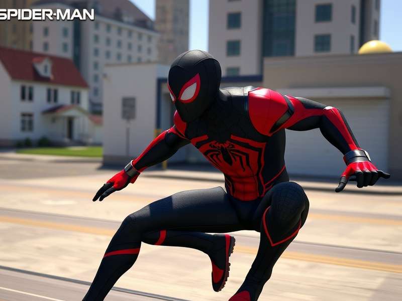 Miles Morales Programmable Matter Suit – futuristic armor