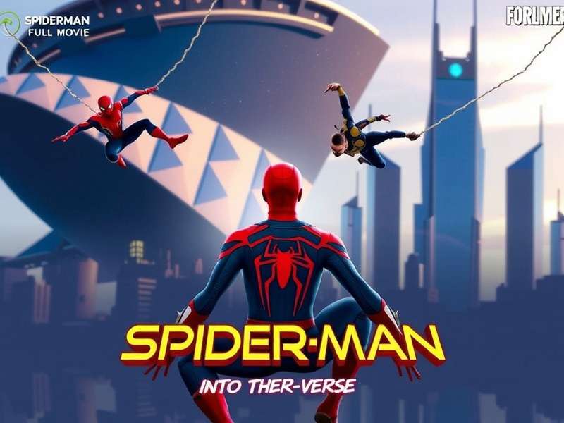 Spider Man Into The Spider Verse Full Movie - Animated Marvel masterpiece featuring Miles Morales