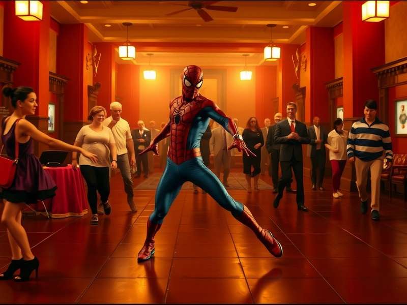 Spider Man 3 Dance – Tobey Maguire as emo Peter Parker performing the iconic street dance
