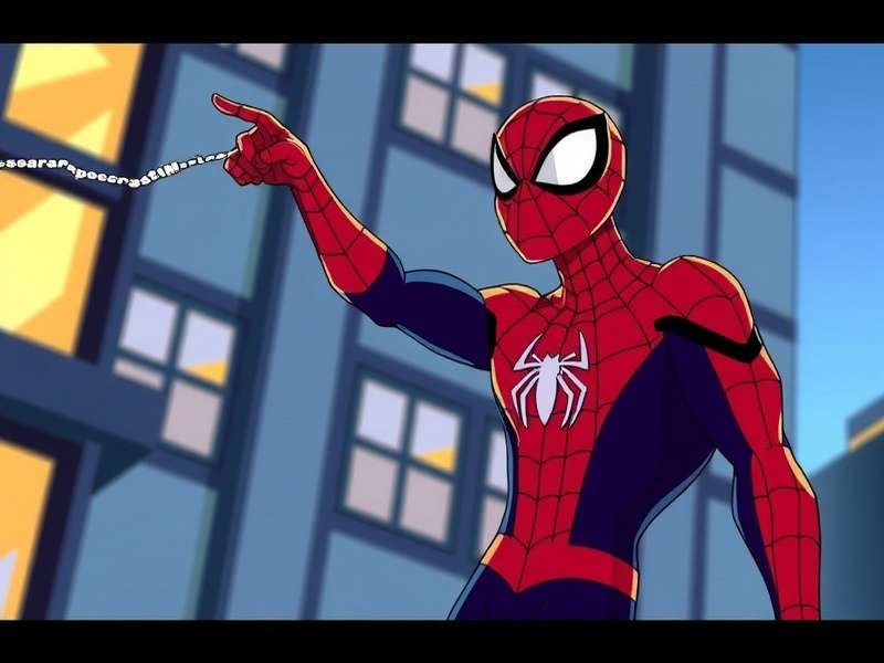 Spider Man Cartoon – A collage of iconic animated Spider-Man moments from 1967 to Spider-Verse