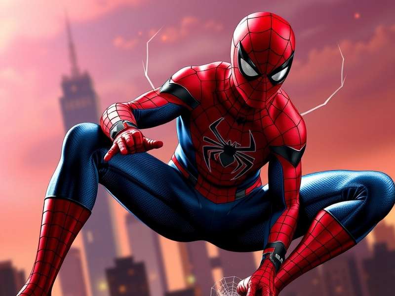 Spider Man Into The Spider Verse Final Battle scene with Miles Morales and Spider-People