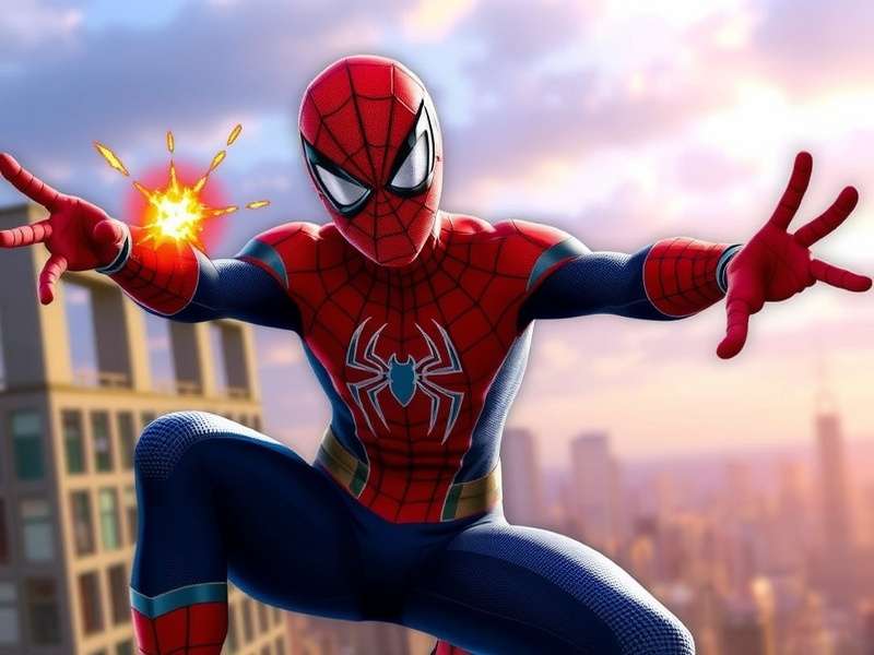 Spider Man Into The Spider Verse Wallpaper 4k — Miles Morales with signature glitch effect