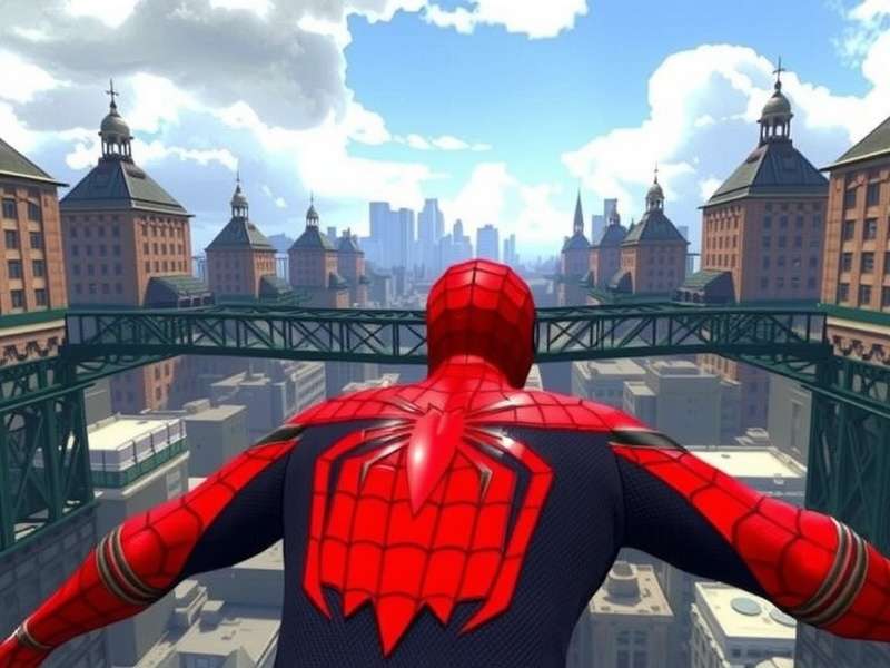 Spider Man Pictures — a montage of iconic Spider-Man scenes from movies, comics, and fan art