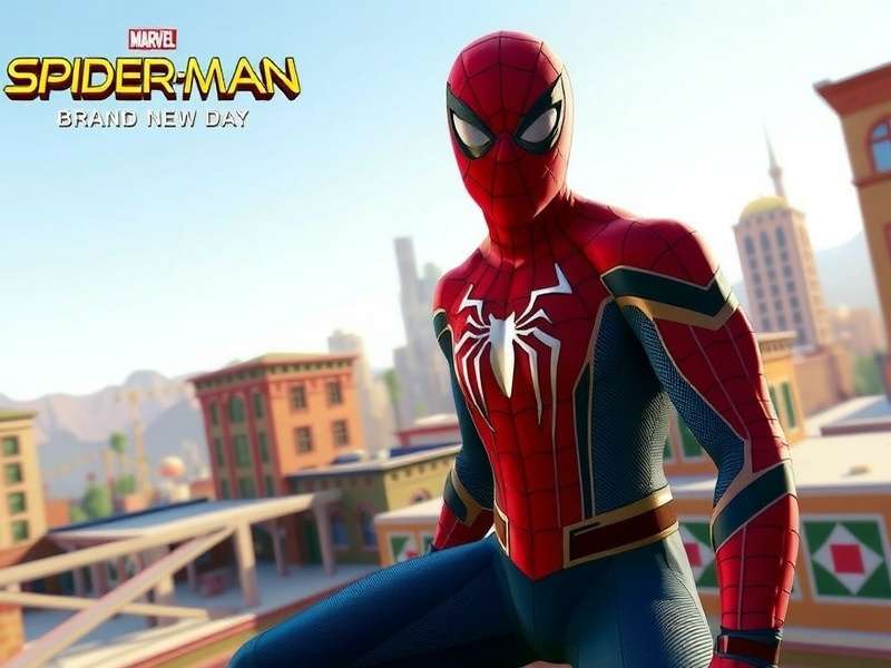 Spider Man Brand New Day Videos collage — gameplay, trailer, and Easter eggs